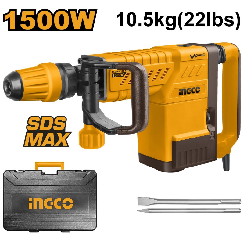Отбойный молоток 1500Вт INDUSTRIAL INGCO PDB15006