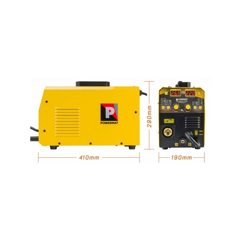 Сварочный аппарат полуавтомат Powermat PM-IMGTS-220L