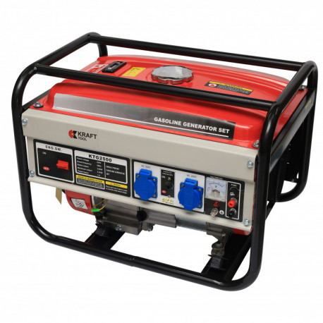 Бензиновый генератор 2.5kW KTG2500 KraftTool