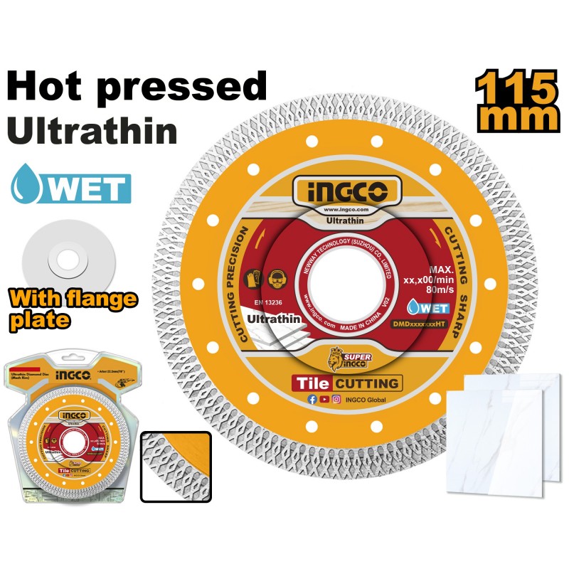 Диск для бетона 115 мм  INGCO DMD081151HT