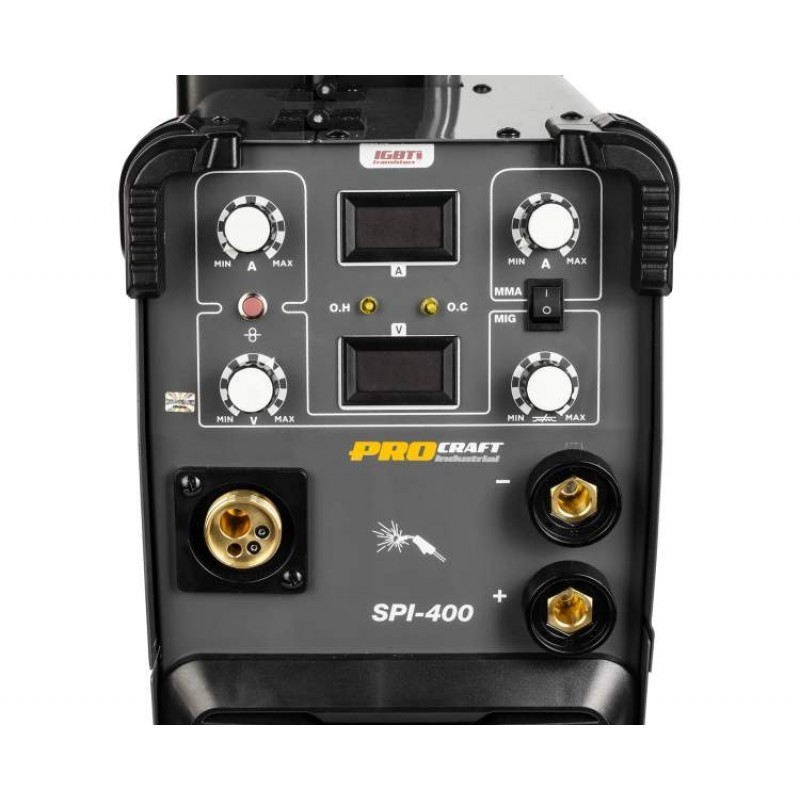 ИНВЕРТОРНЫЙ СВАРОЧНЫЙ ПОЛУАВТОМАТ PROCRAFT INDUSTRIAL SPI 400