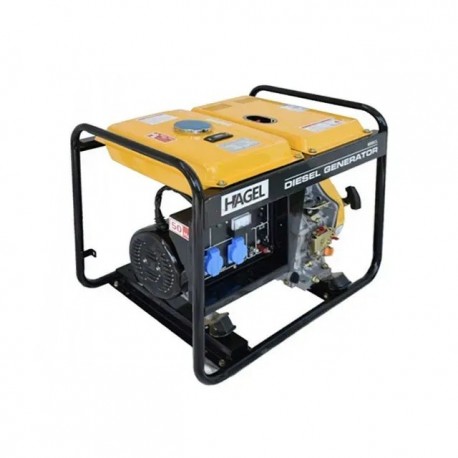 Генератор HAGEL 6000CL дизель 4.5кВт 230В