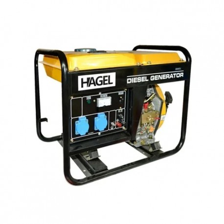 Генератор HAGEL 2200 CL дизель 1.7 кВт AC 220В