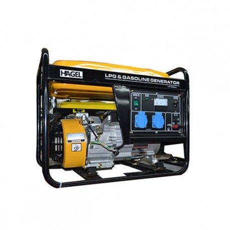 Генератор HAGEL 5000CL бензин 4кВт