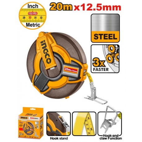 Рулетка 20м INGCO HSMT0820