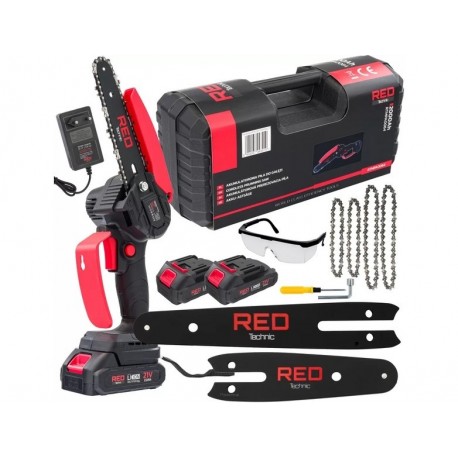Цепная пила аккумуляторная Red Technic RTMPA0064