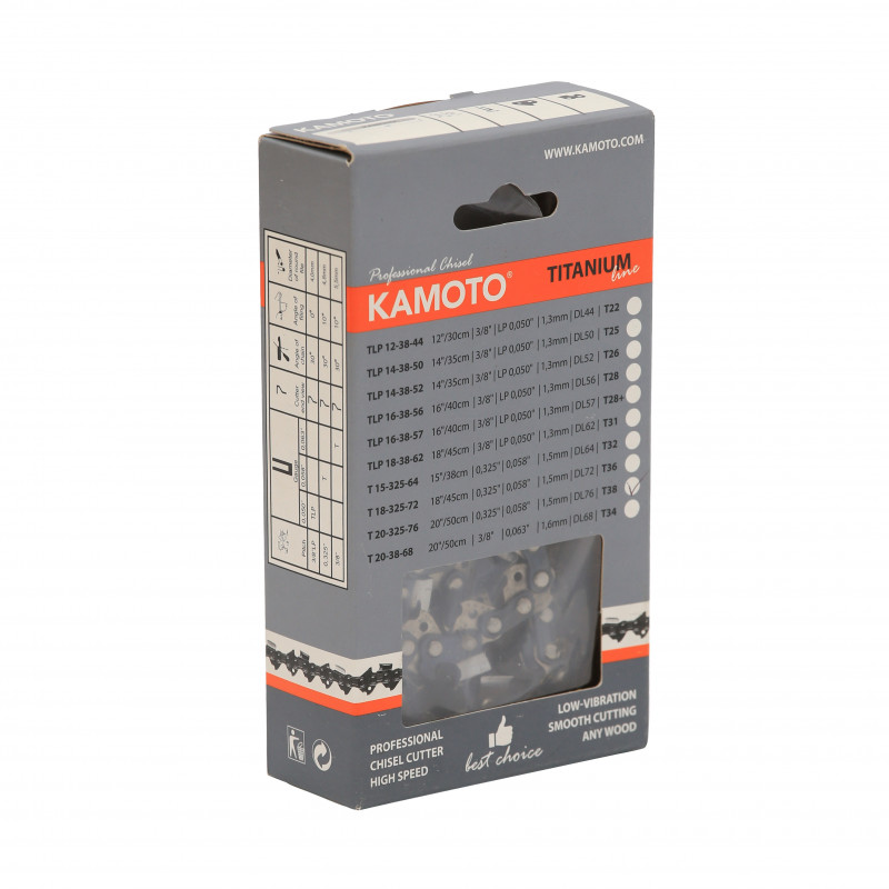 Цепь для Бензопилы Titanium TLP 16-38-57 KAMOTO