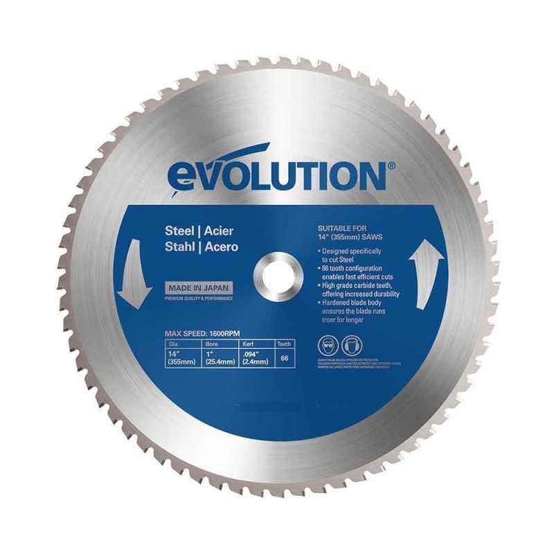 Диск по металлу Evolution 355мм M355TCT-66CS