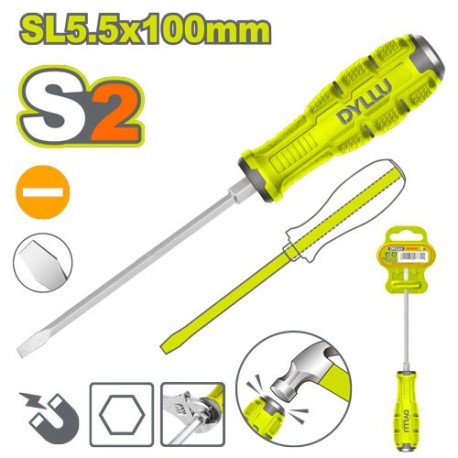 Плоская отвертка SL5.5*100мм DYLLU DTQJ1254