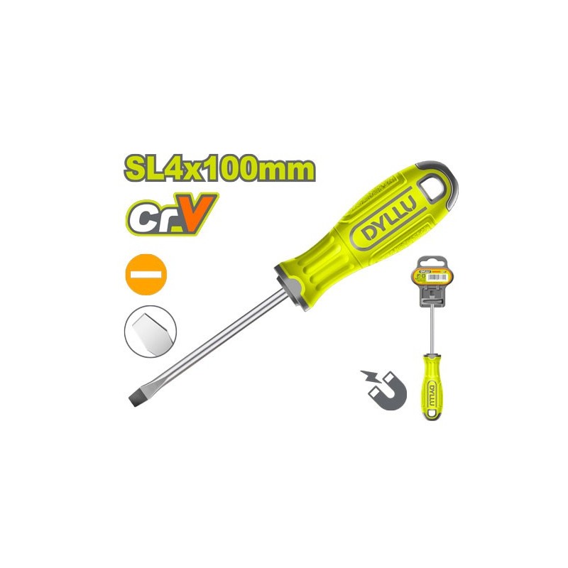 Плоская отвертка SL4*100мм DYLLU DTSD1244
