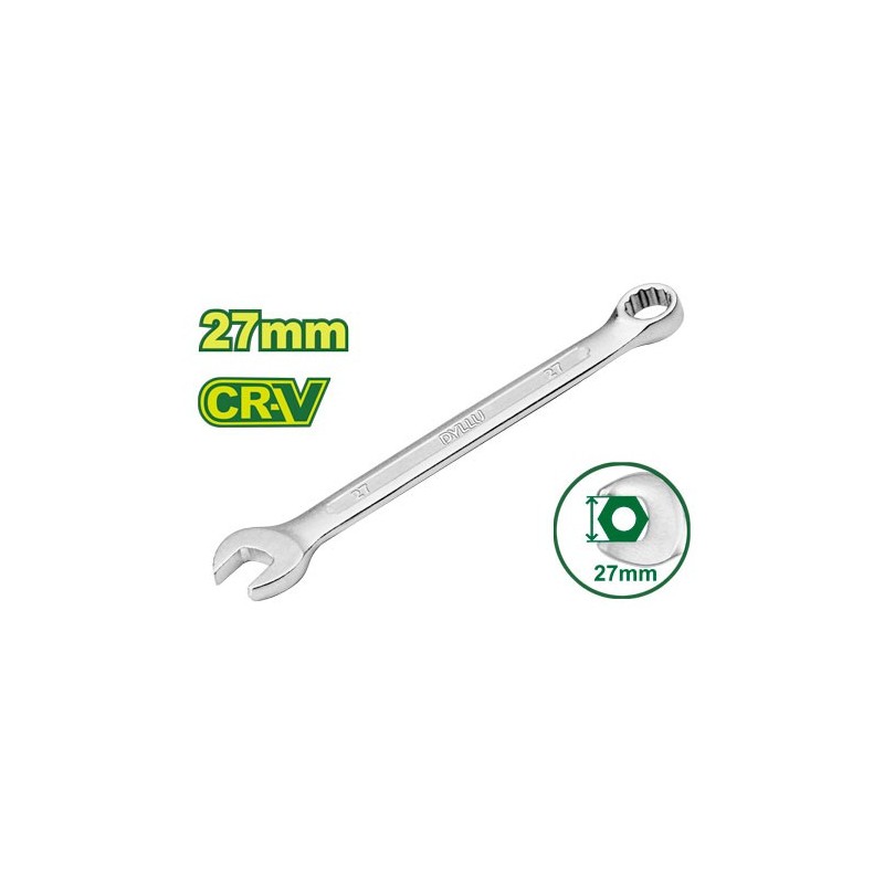 Ключ гаечный комбинированный 27 мм CR-V DYLLU DTSA1127