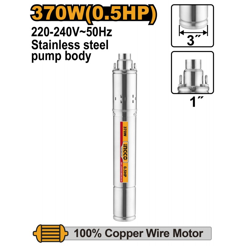 Насос погружной 370W  INGCO SWP3701