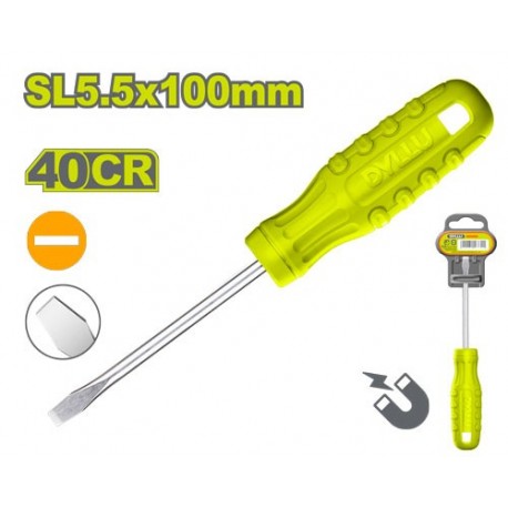 Плоская отвертка SL5.5*100мм DYLLU DTSD3954