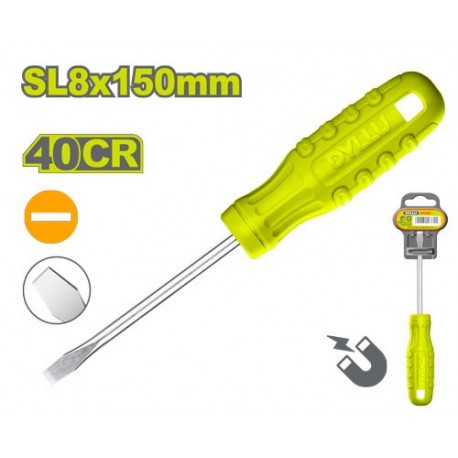 Плоская отвертка SL8*150мм DYLLU DTSD3986