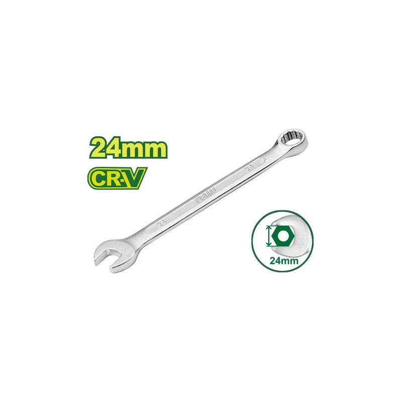 Ключ гаечный комбинированный 24 мм CR-V DYLLU DTSA1124
