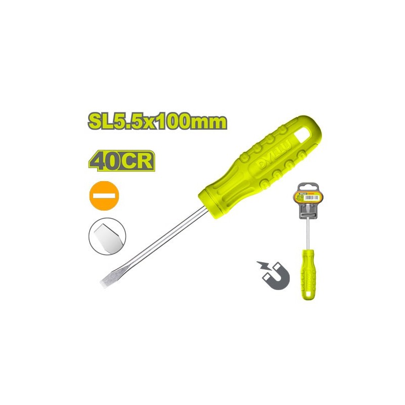 Плоская отвертка SL5.5*100мм DYLLU DTSD3954